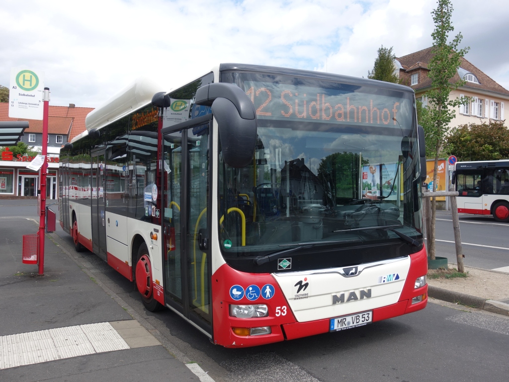 Hesse, MAN A21 Lion's City NL313 CNG # 53