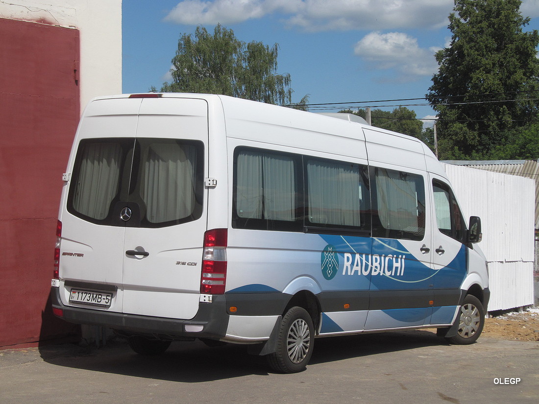 Минская область, Юнилайн-3601 (MB Sprinter 316CDI) № 1173 МВ-5