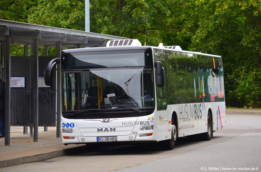 Шлезвиг-Гольштейн, MAN A21 Lion's City NL323 № 19018