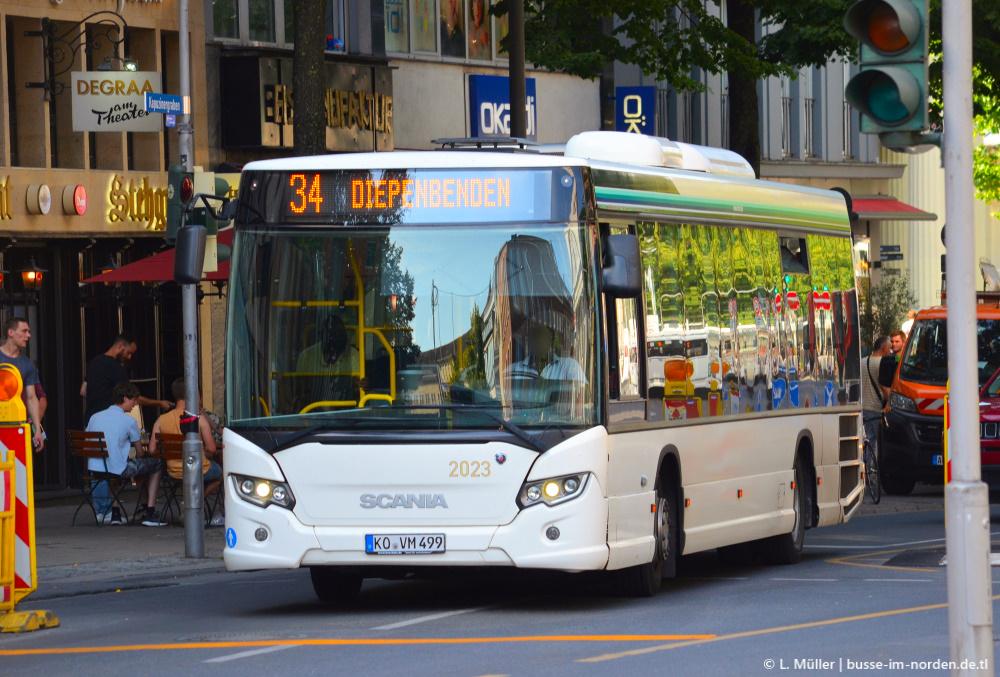 Северный Рейн-Вестфалия, Scania Citywide LE № KO-VM 499