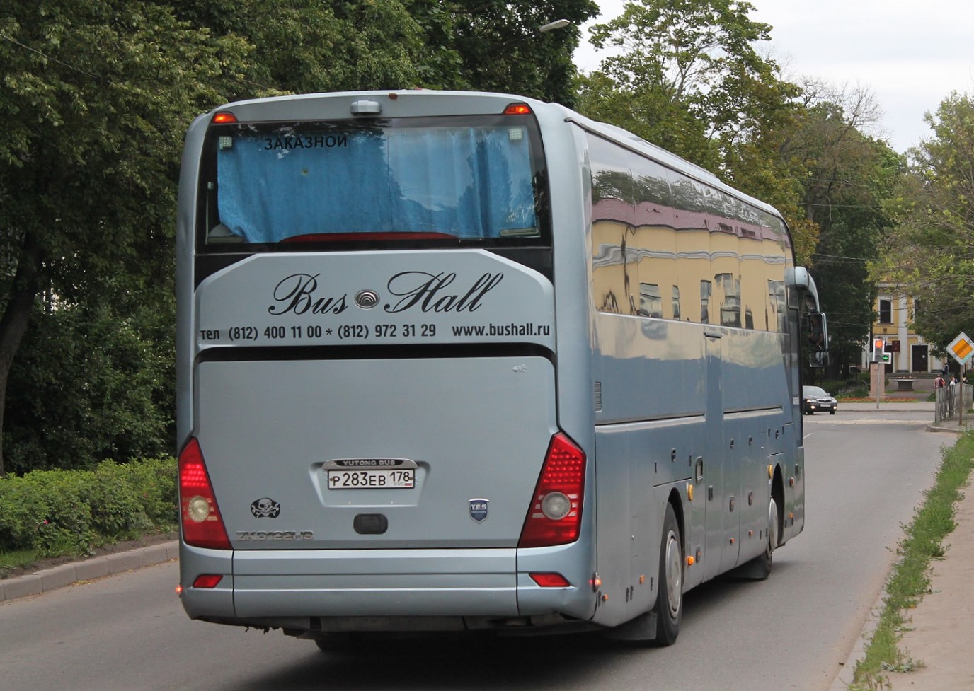 Санкт-Петербург, Yutong ZK6122H9 № Р 283 ЕВ 178