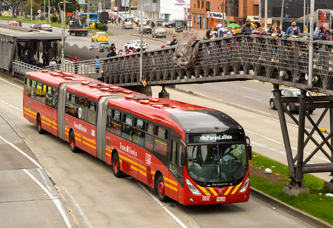 Колумбия, Marcopolo Gran Viale BRT S № T1517