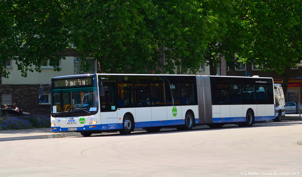 Северный Рейн-Вестфалия, MAN A40 Lion's City GL NG323 № 5811