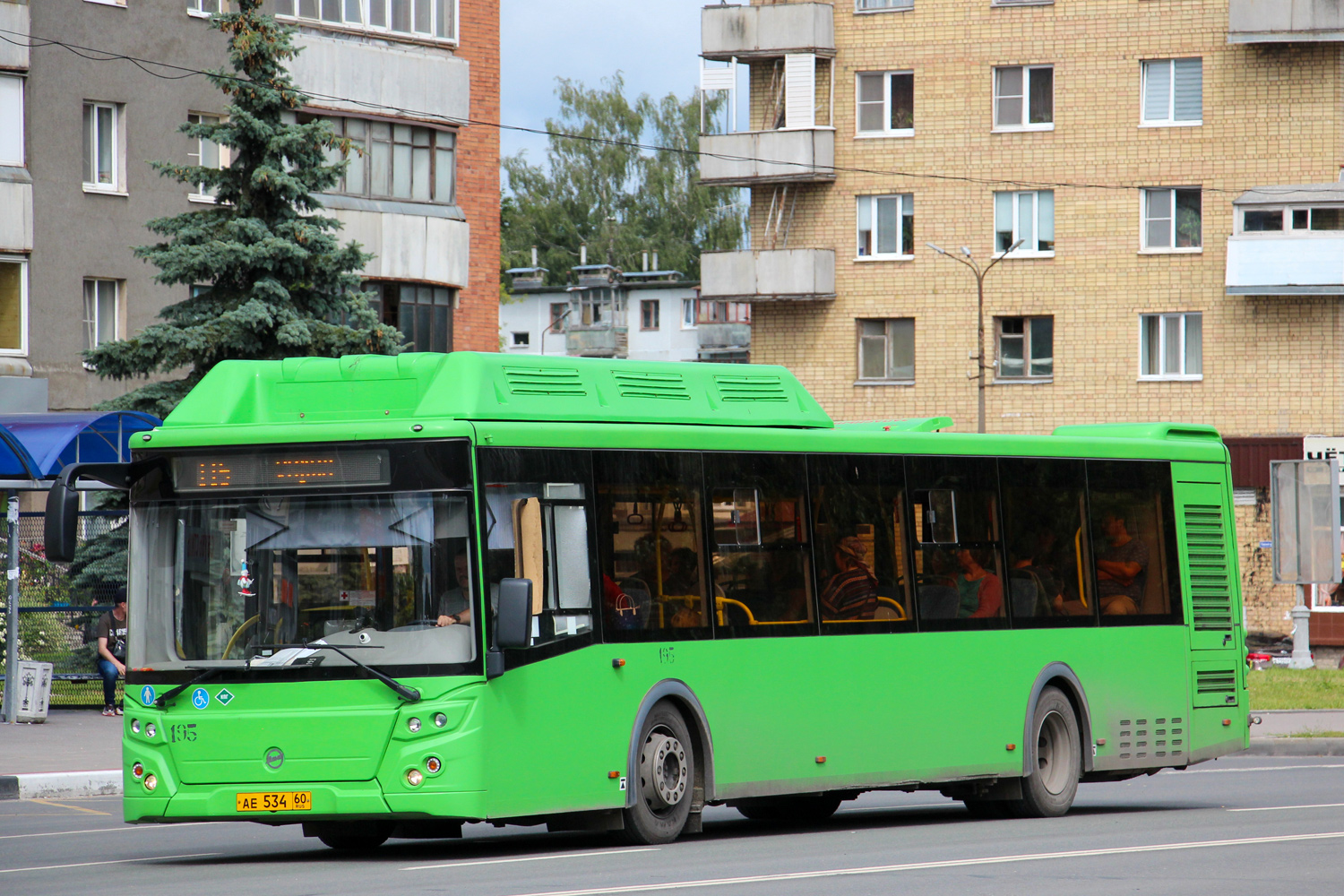 Псковская область, ЛиАЗ-5292.67 (CNG) № 195