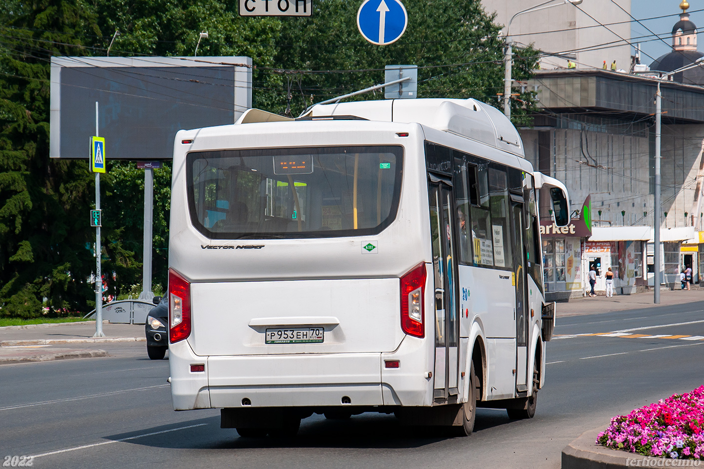 Томская область, ПАЗ-320435-14 "Vector Next" № Р 953 ЕН 70