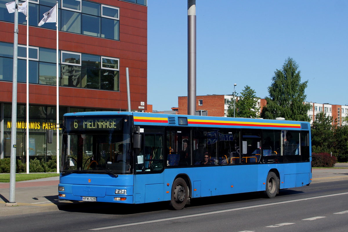 Литва, MAN A21 NL263 № HFM 526