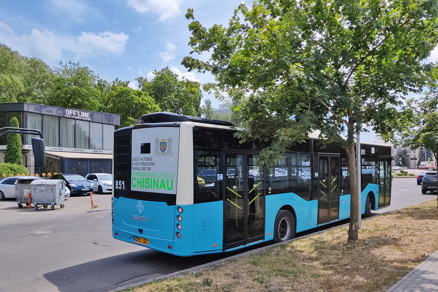 Молдавия, Anadolu Isuzu Citiport 12 № 851