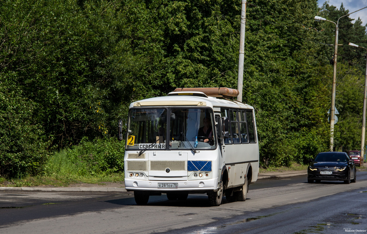 Томская область, ПАЗ-32054 № Е 281 ЕВ 70