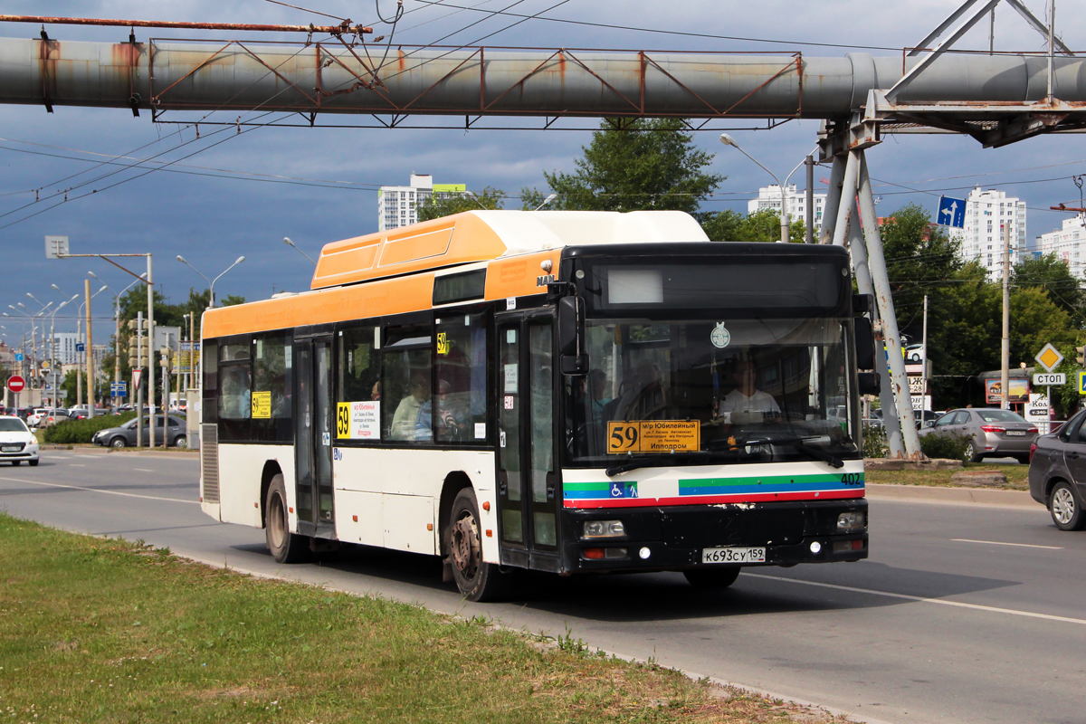 Пермский край, MAN A20 NÜ313 CNG № 402