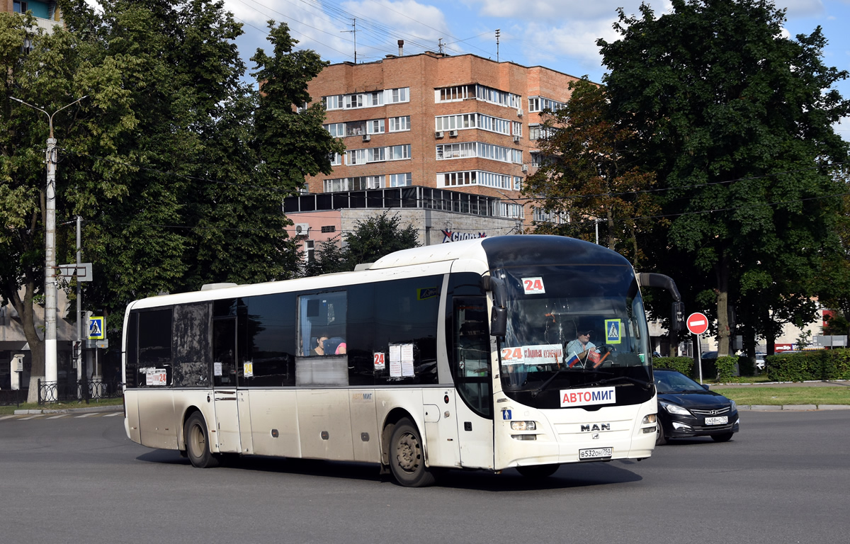 Московская область, MAN R14 Lion's Regio C ÜL314 C № В 532 ОН 750