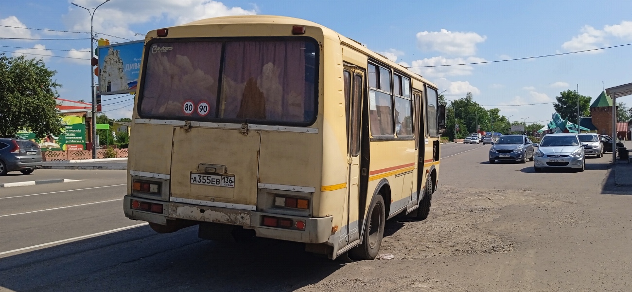 Воронежская область, ПАЗ-32054 № А 355 ЕВ 136