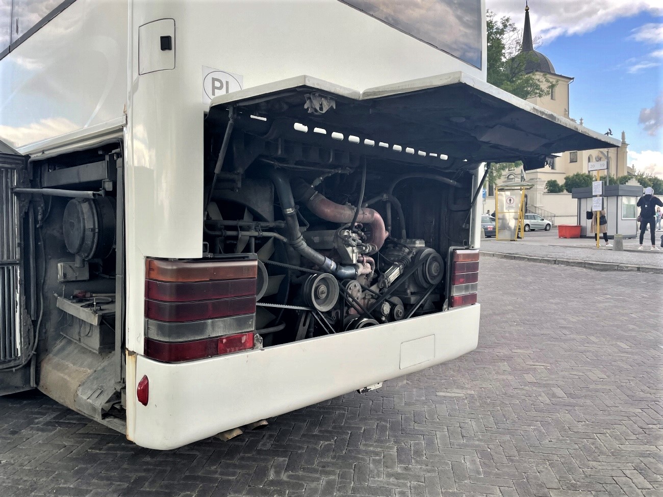 Польша, Van Hool T916 Astron № WI 551HT