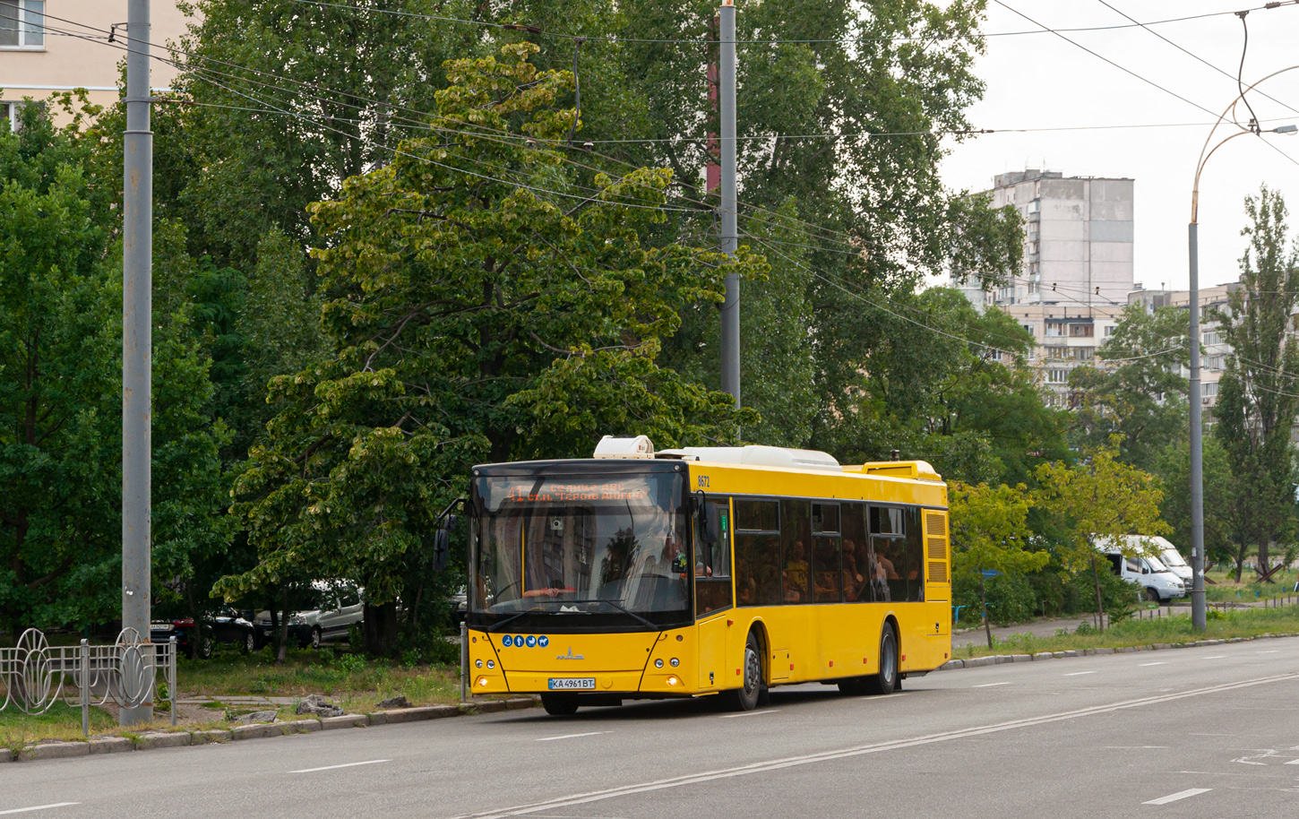 Kyiv, MAZ-203.015 # 8672