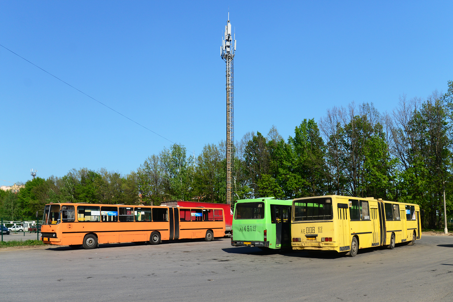 Рязанская область, Ikarus 280.02 № 1047; Рязанская область — Разные фотографии