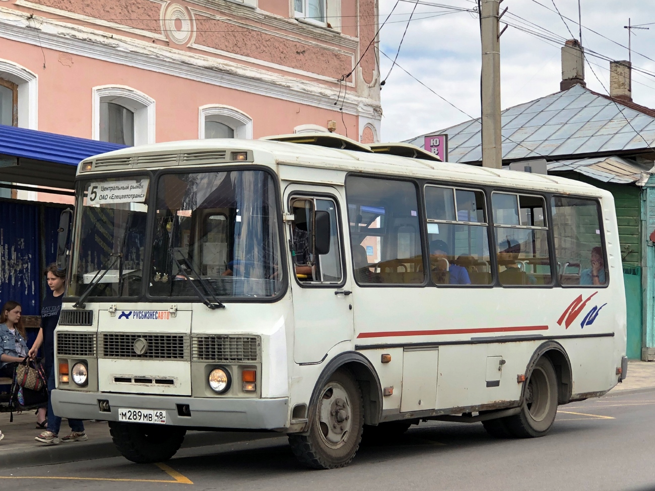 Липецкая область, ПАЗ-32054 № М 289 МВ 48
