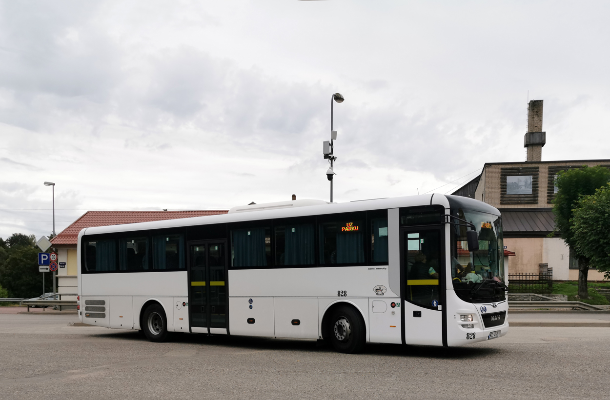 Латвия, MAN R60 Lion's Intercity ÜL330 № 828