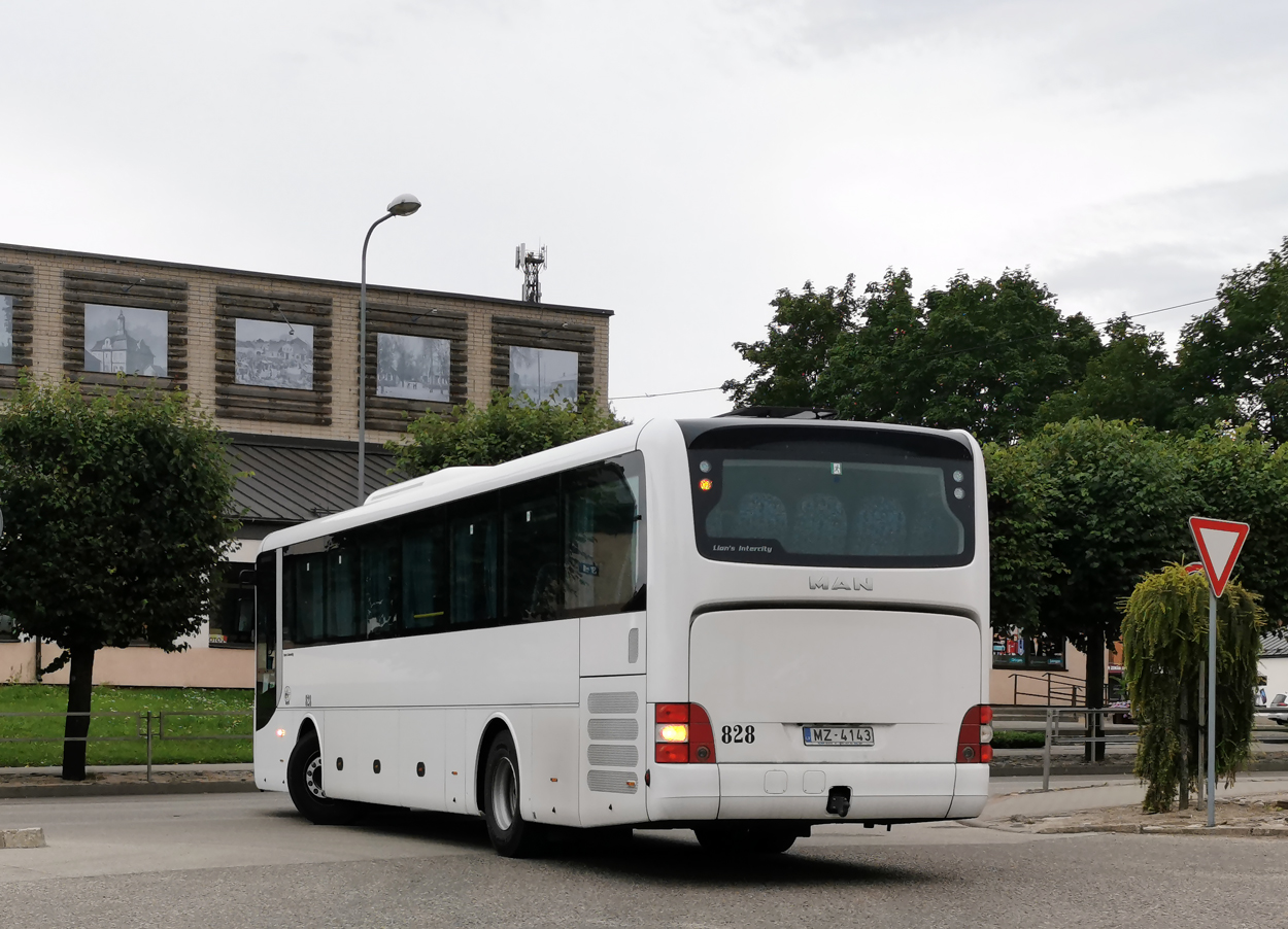 Латвия, MAN R60 Lion's Intercity ÜL330 № 828