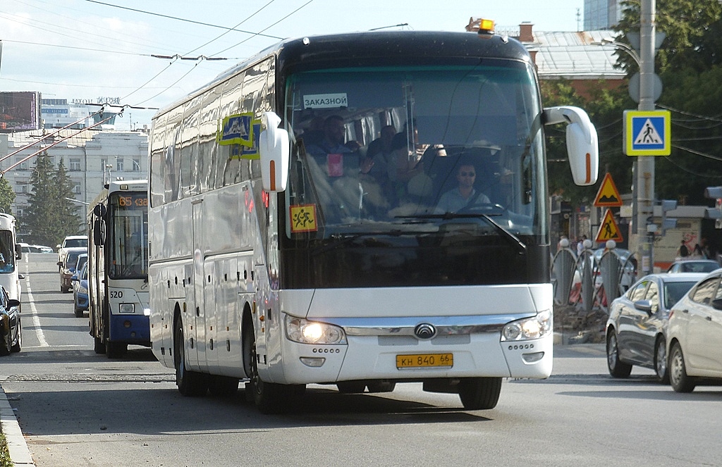 Свердловская область, Yutong ZK6122H9 № КН 840 66