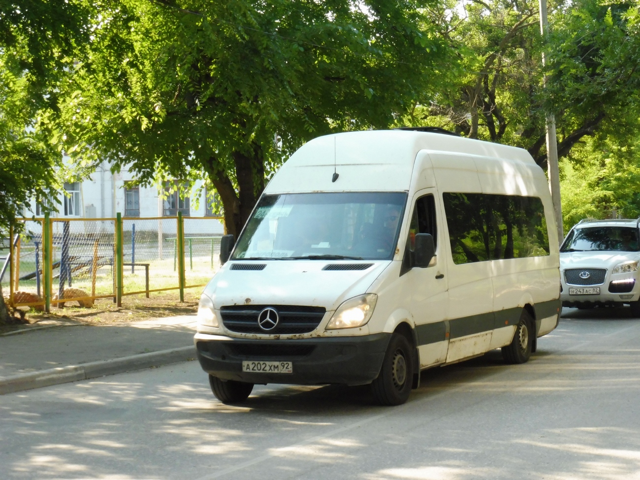 Севастополь, Mercedes-Benz Sprinter W906 316CDI № А 202 ХМ 92