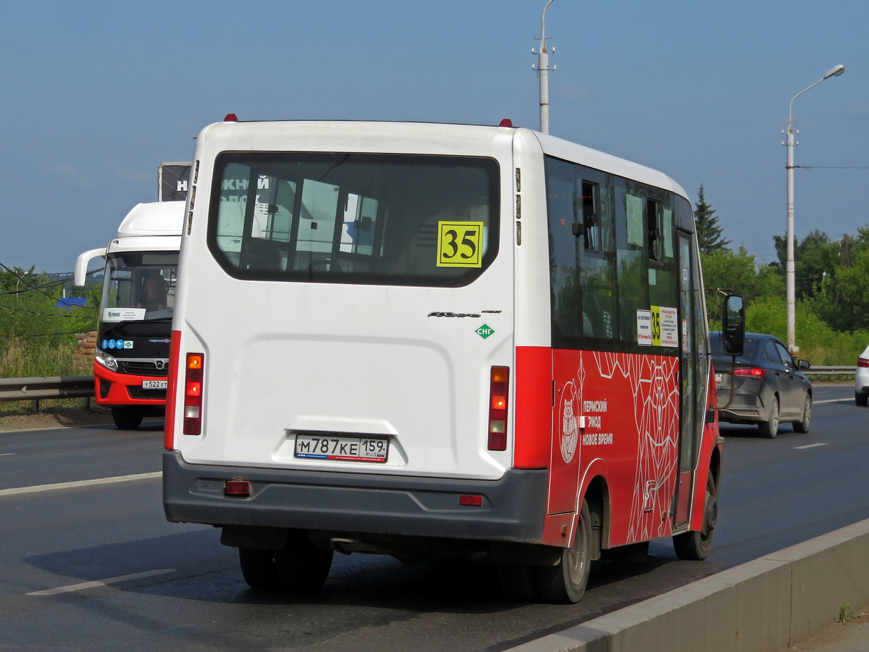 Пермский край, ГАЗ-A64R45 Next № М 787 КЕ 159