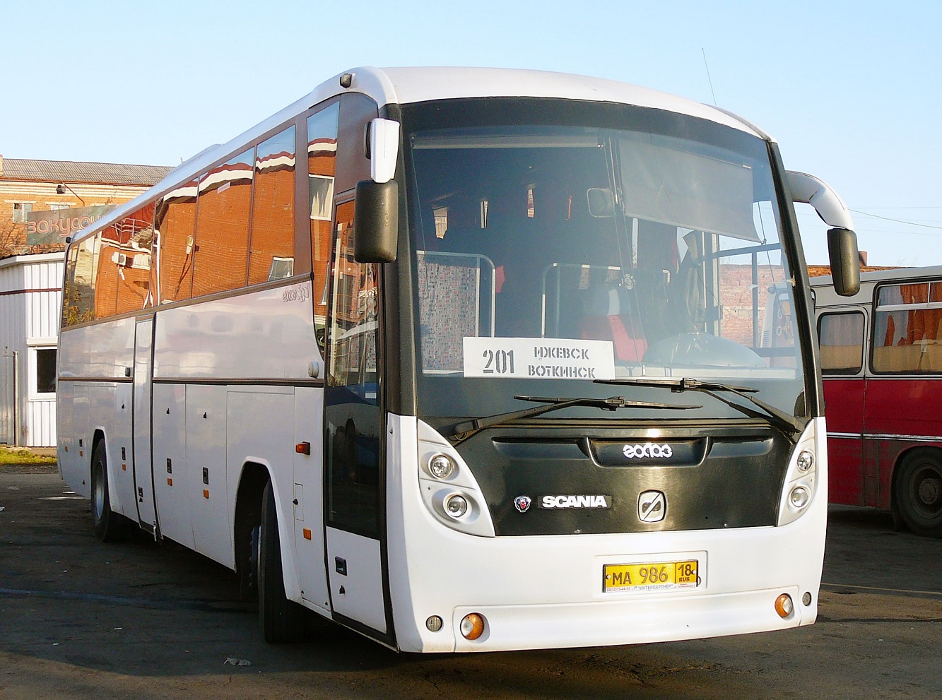 Удмуртия, ГолАЗ-52911-11 № МА 986 18