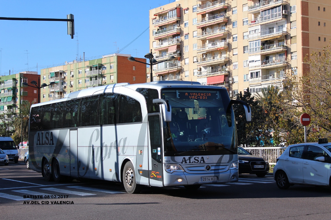 Spain, Mercedes-Benz Travego II L 17RHD facelift Nr. 3061
