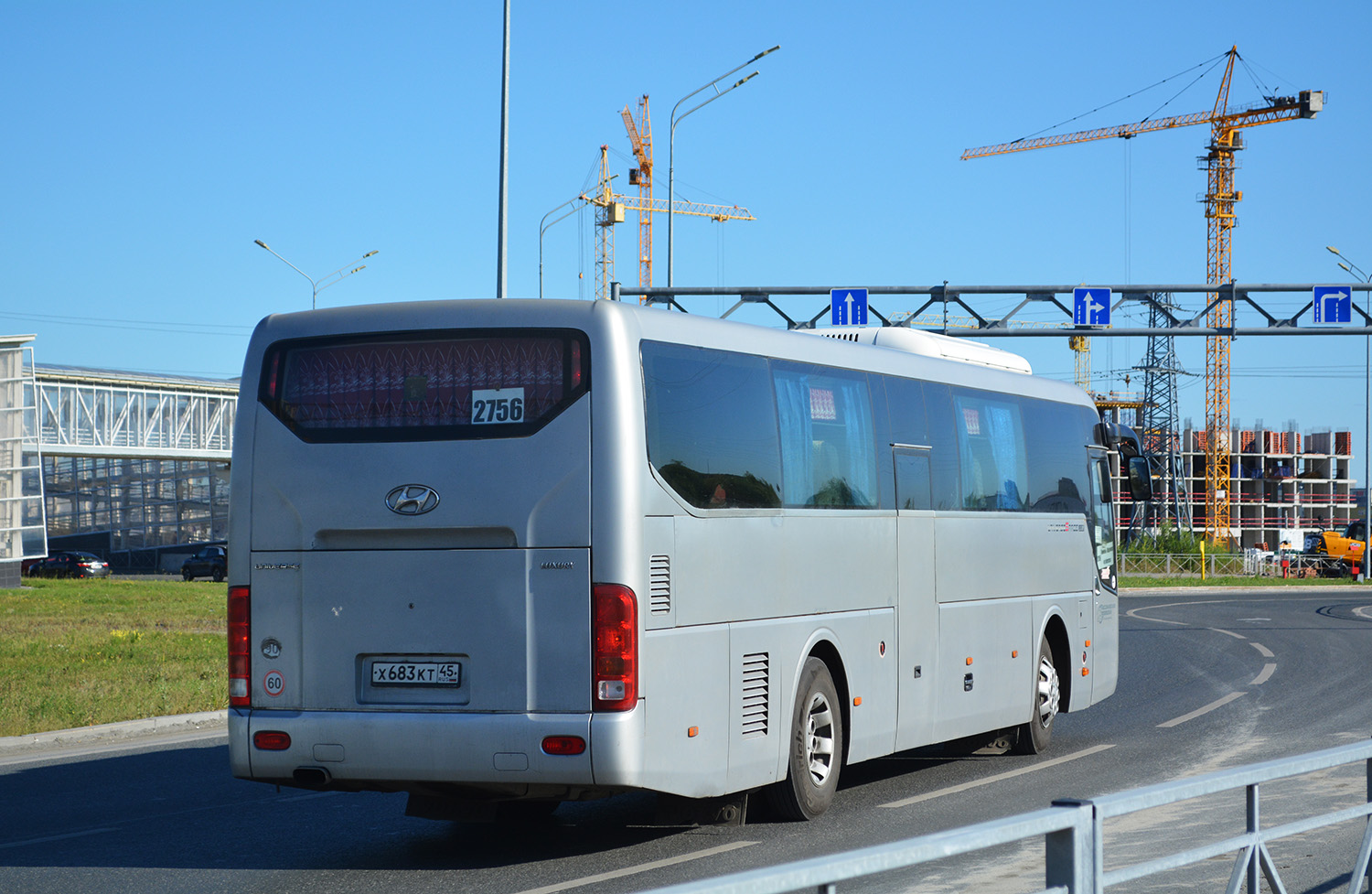 Курганская область, Hyundai Universe Space Luxury № Х 683 КТ 45