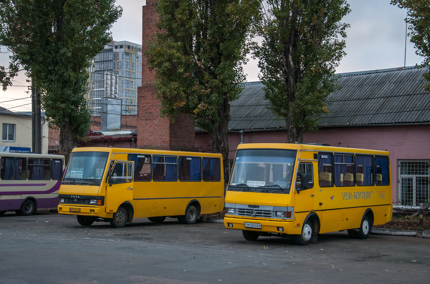 Житомирская область, БАЗ-А079.04 "Эталон" № AM 1776 AA; Житомирская область, БАЗ-А079.13 "Подснежник" № AM 5859 BA