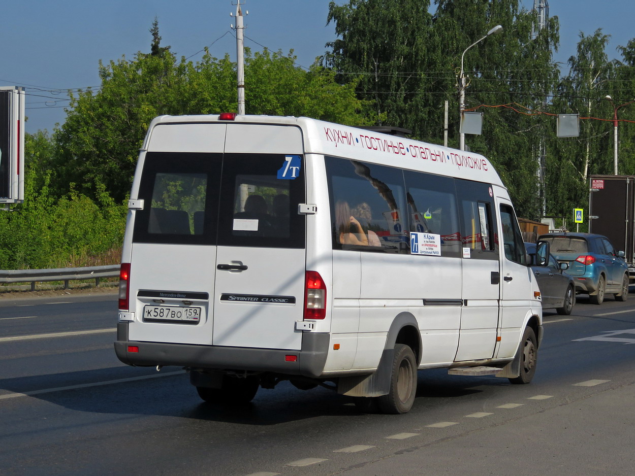 Пермский край, Луидор-223203 (MB Sprinter Classic) № К 587 ВО 159