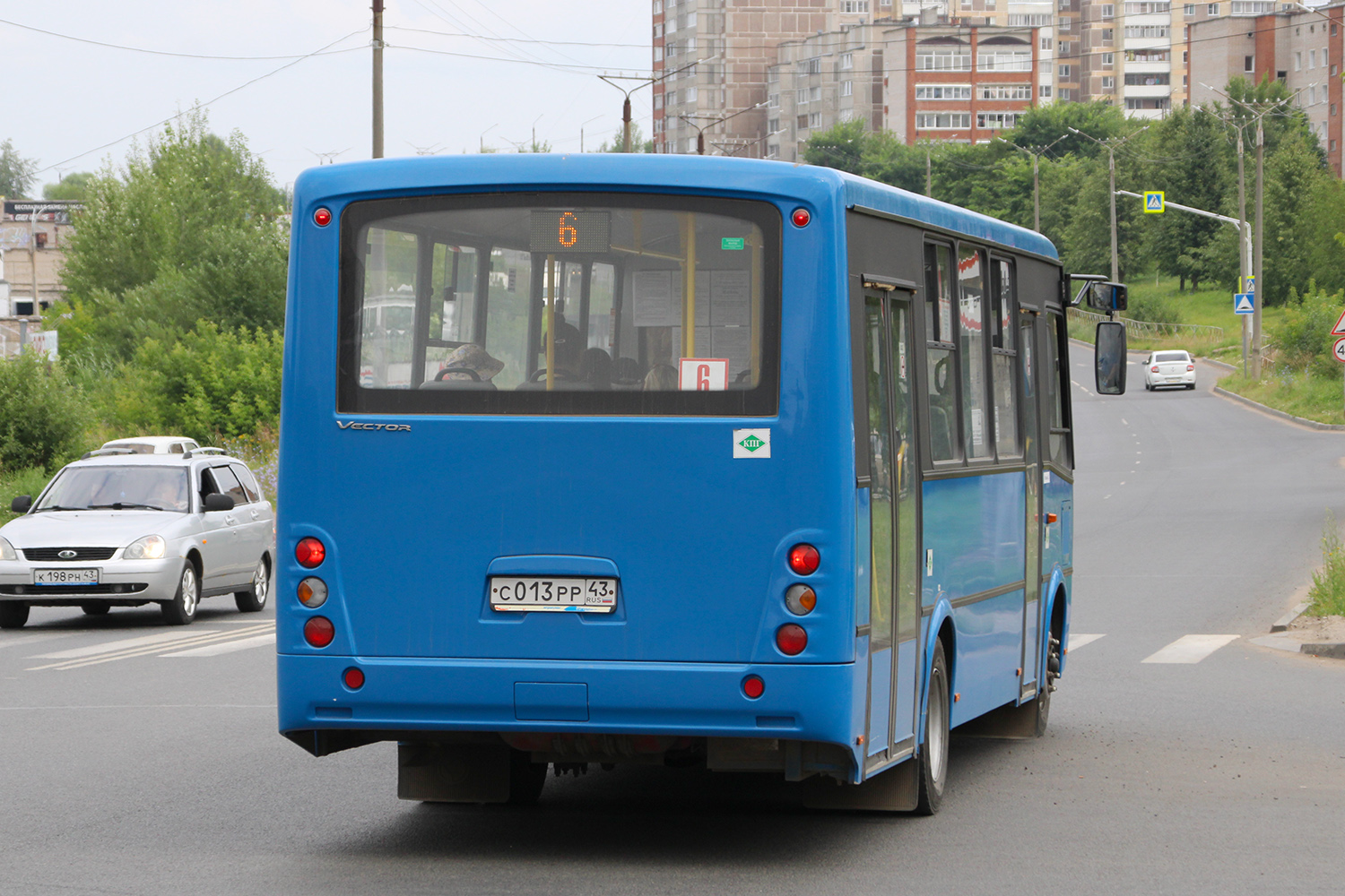 Кировская область, ПАЗ-320414-14 "Вектор" № С 013 РР 43
