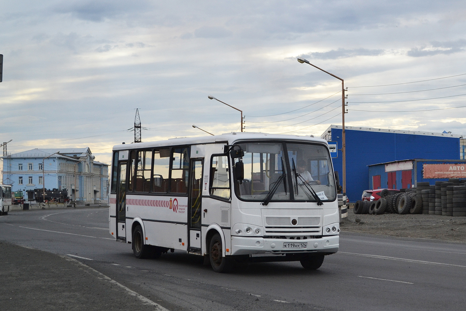 Красноярский край, ПАЗ-320412-05 № К 119 НУ 124