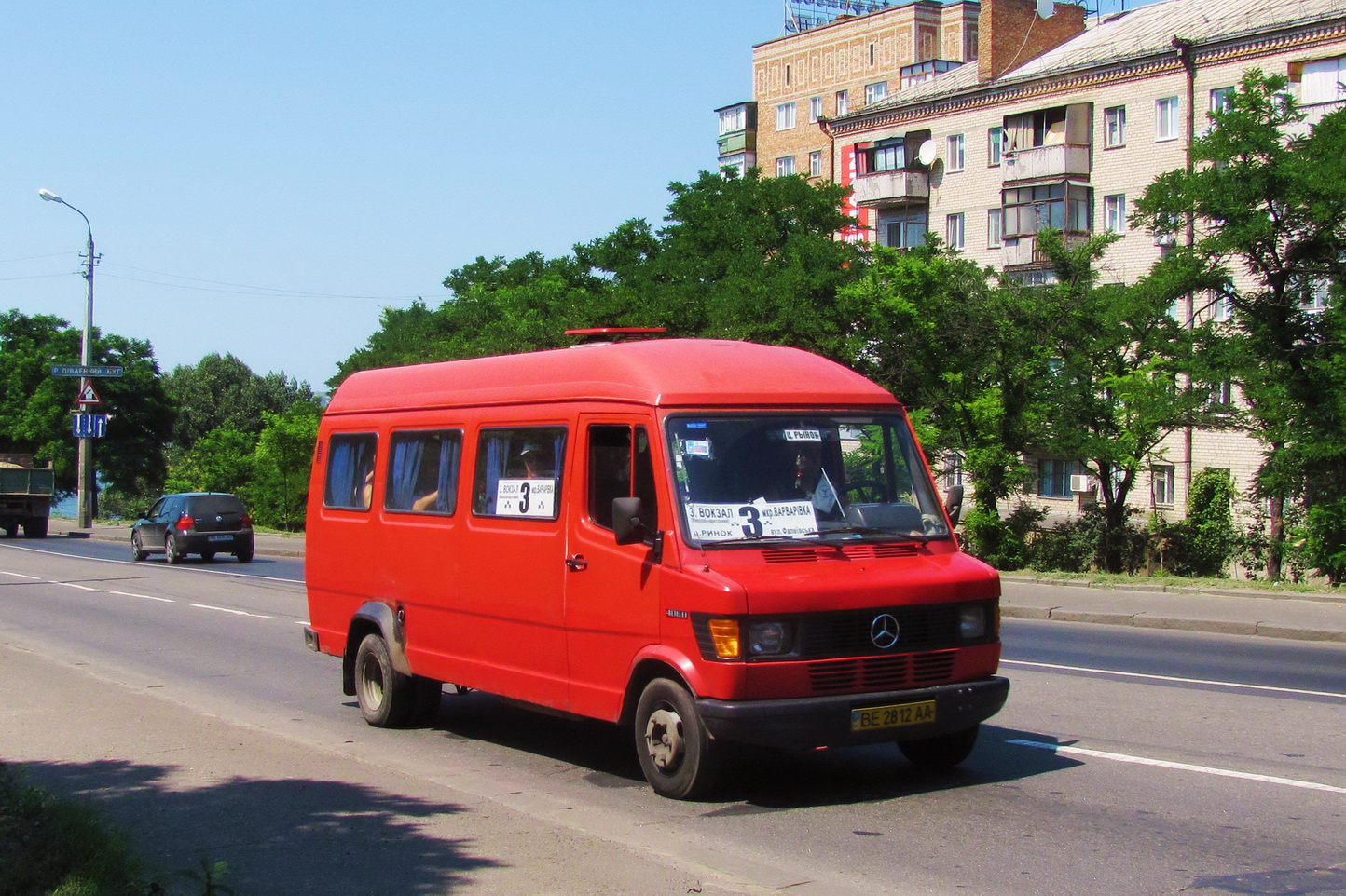Николаевская область, Mercedes-Benz T1 408D № BE 2812 AA