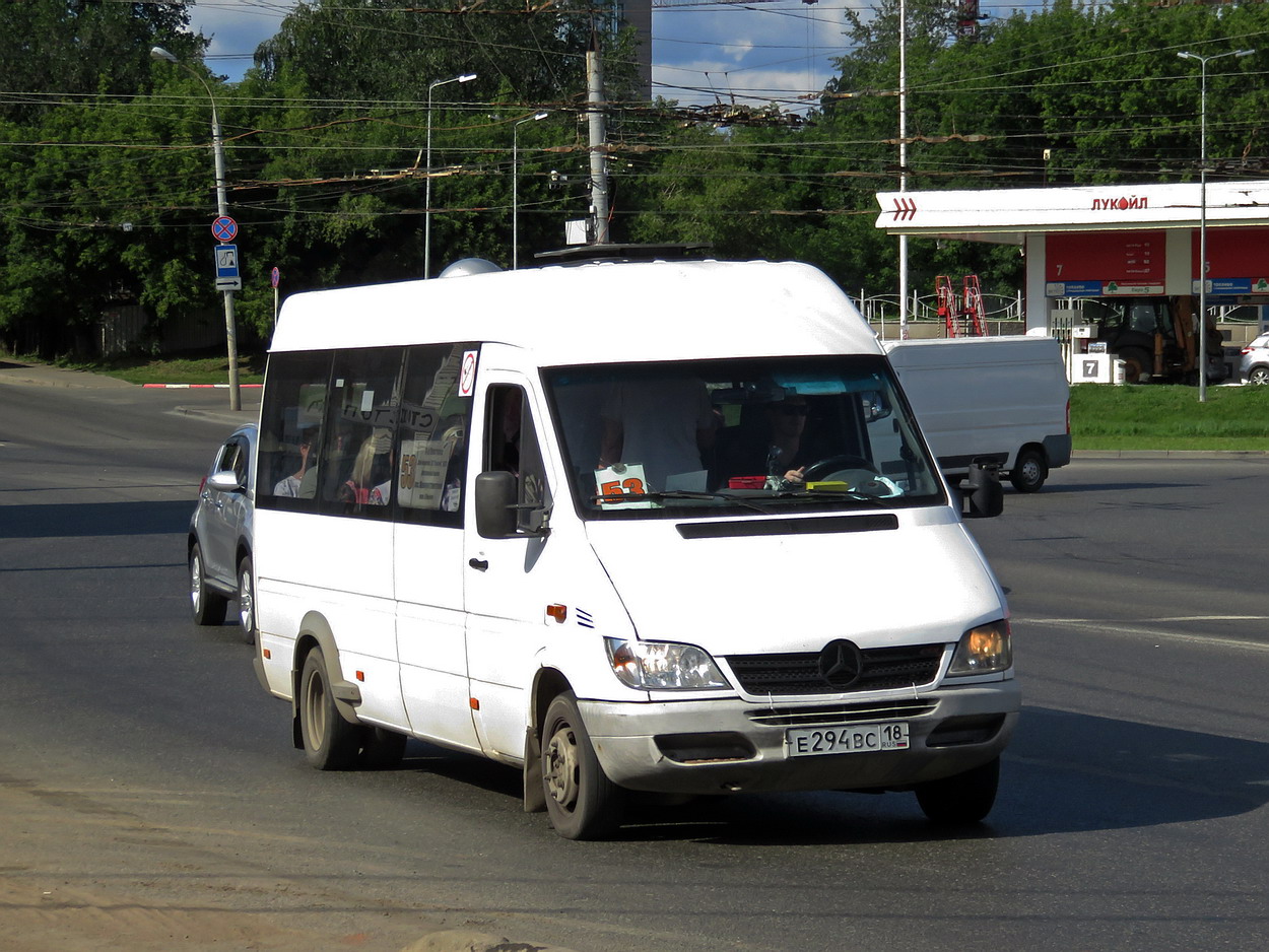 Удмуртия, 904.663 (Mercedes-Benz Sprinter 413CDI) № Е 294 ВС 18