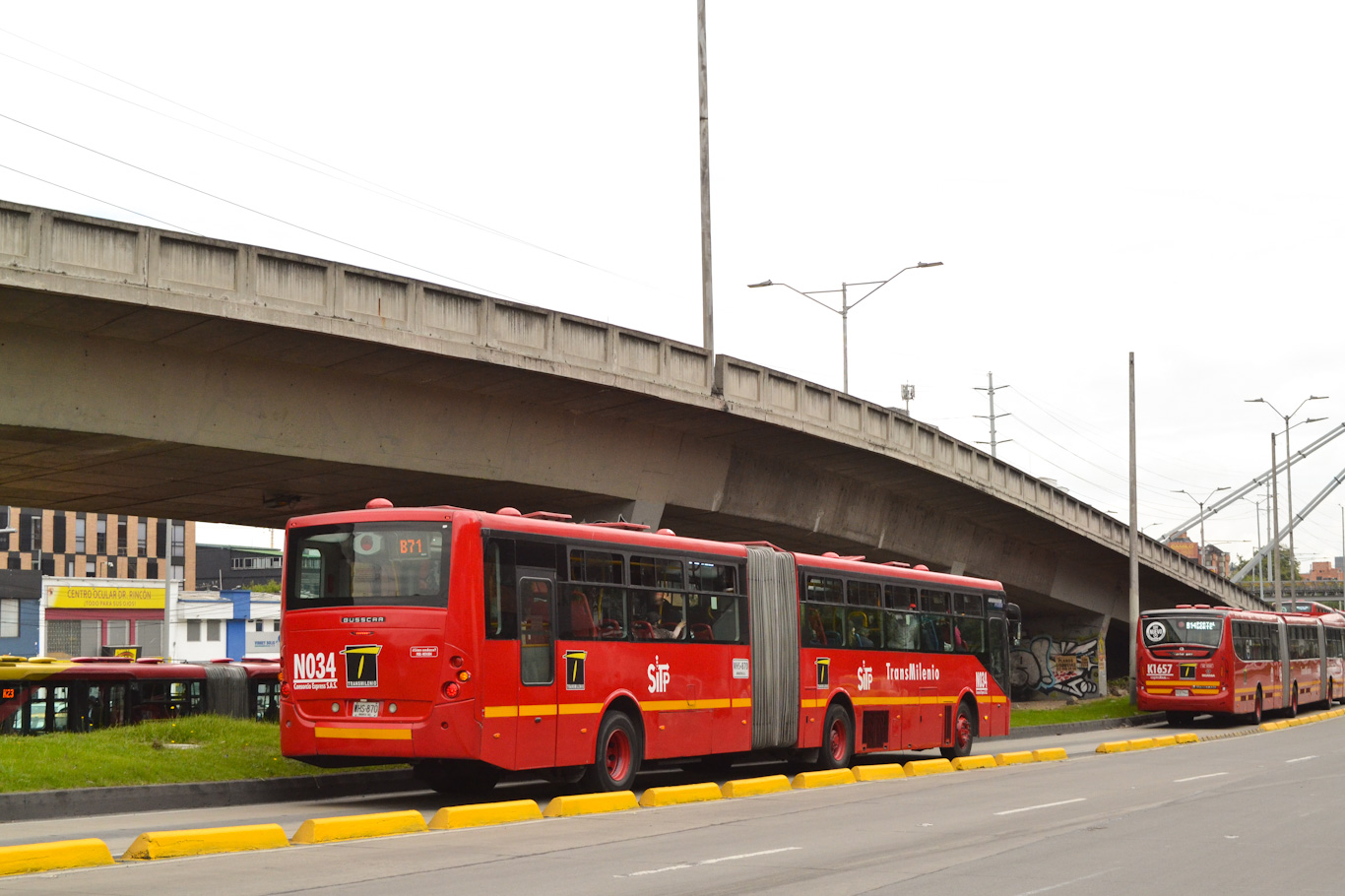 Колумбия, Busscar Urbanuss Pluss S3 № N034