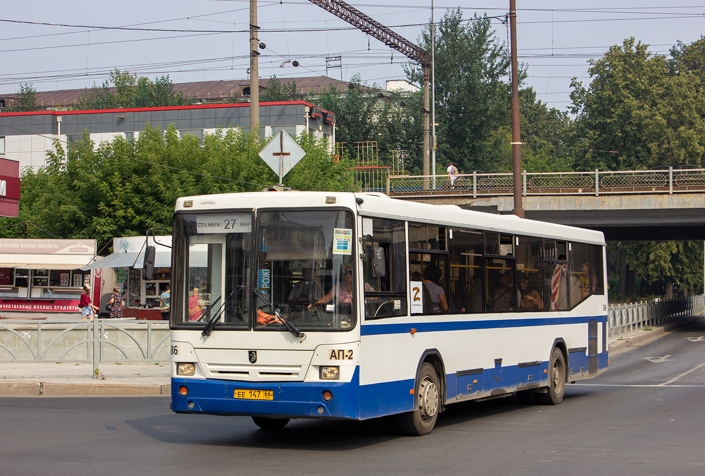 Sverdlovsk region, NefAZ-5299-20-32 # 586