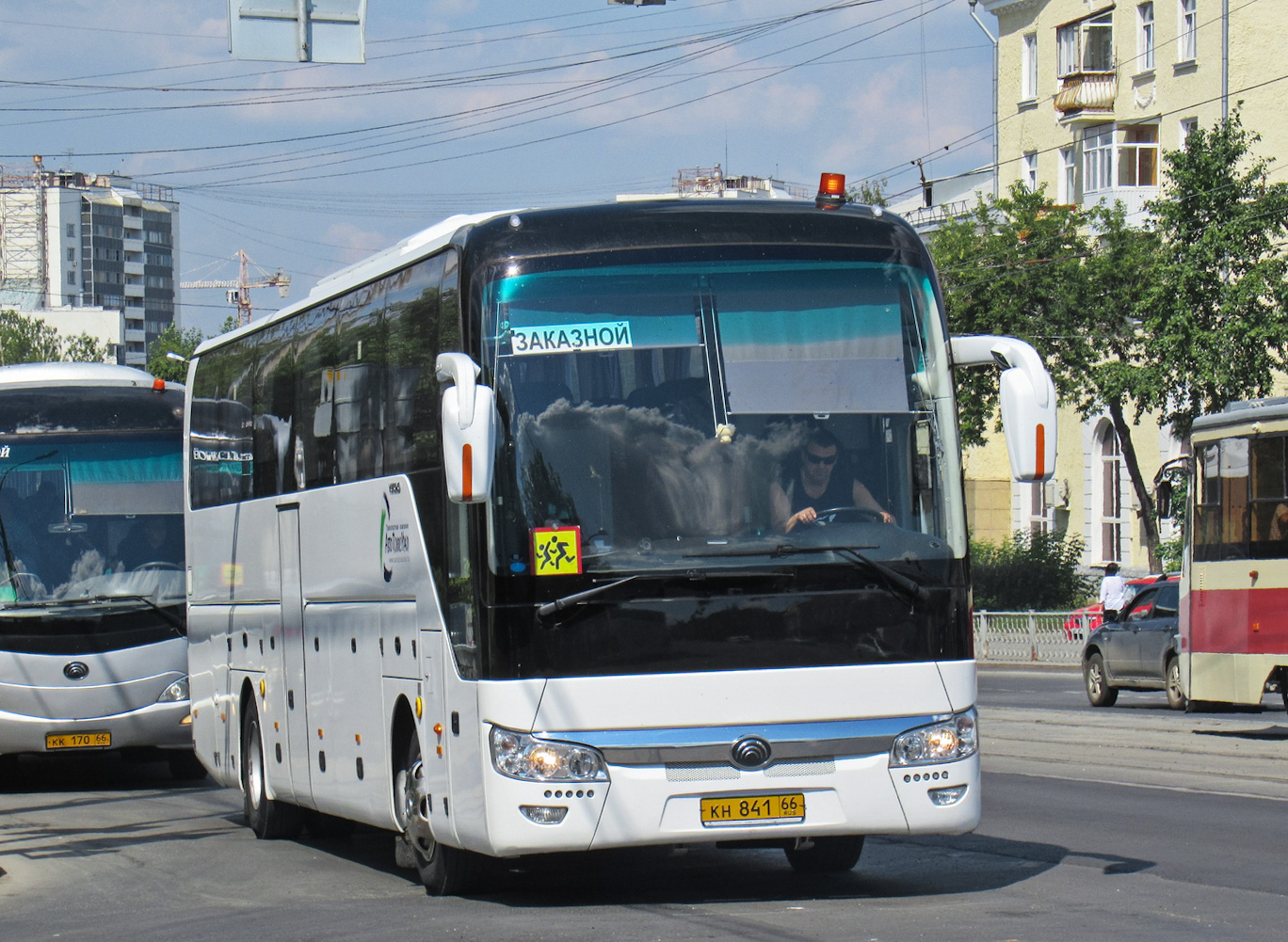 Свердловская область, Yutong ZK6122H9 № КН 841 66