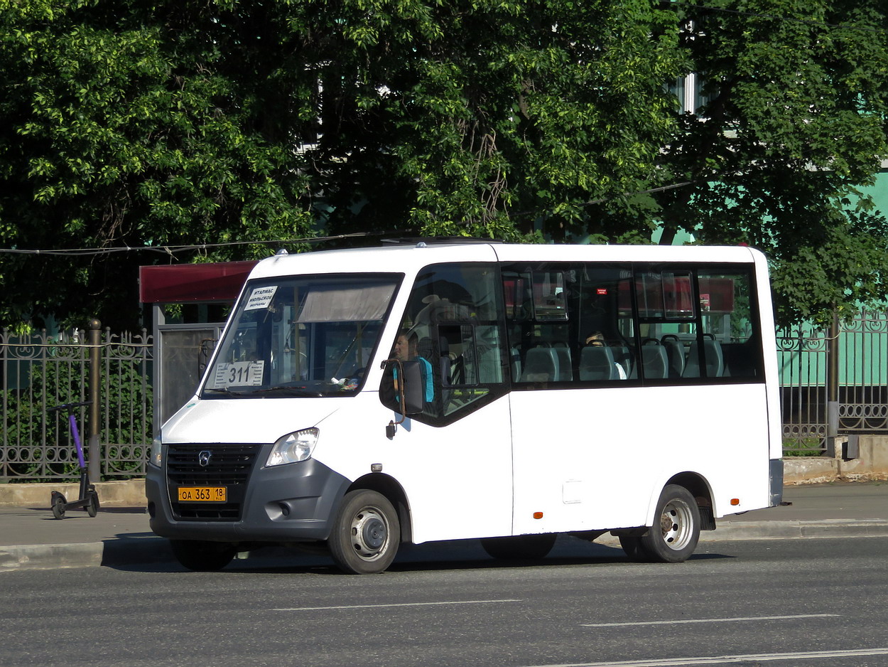 Удмуртия, ГАЗ-A64R45 Next № ОА 363 18