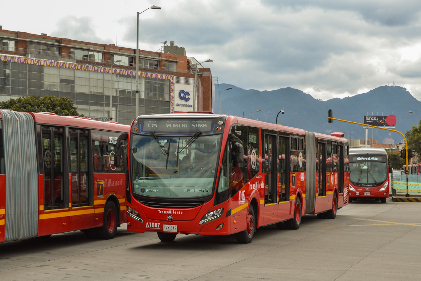 Колумбия, Busscar Urbanuss Pluss S5 BRT № A1087