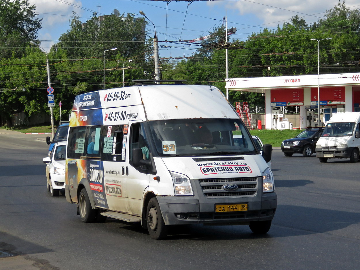 Удмуртия, Промтех-224326 (Ford Transit) № СА 144 18 Удмуртия, Промтех-224326 (Ford Transit) № СА 144 18