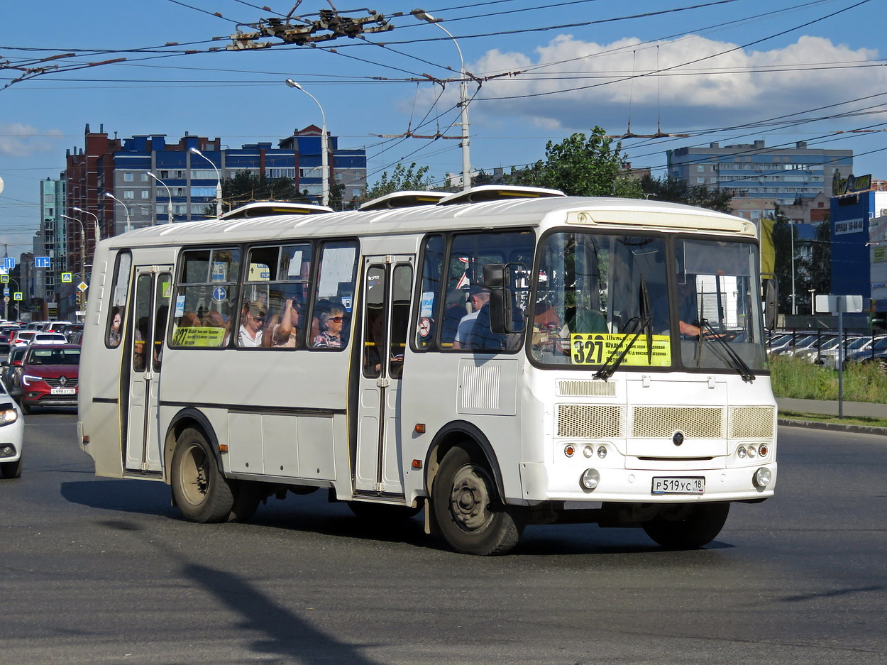 Удмуртия, ПАЗ-4234-04 № Р 519 УС 18 Удмуртия, ПАЗ-4234-04 № Р 519 УС 18