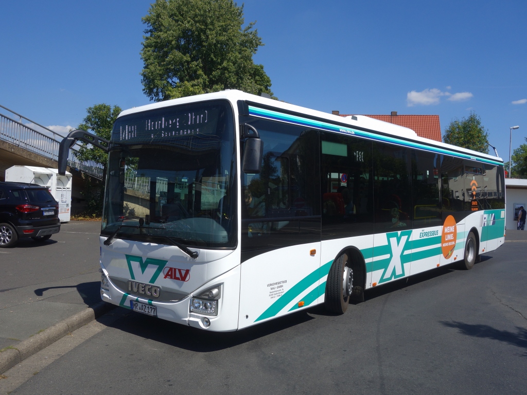 Гессен, IVECO Crossway LE 12M № MR-AZ 177