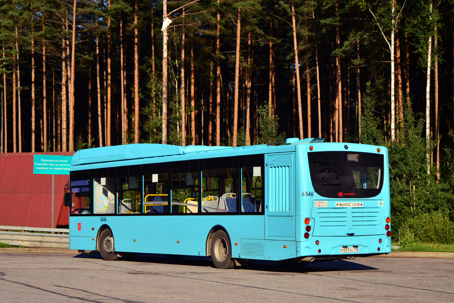 Санкт-Петербург, Volgabus-5270.G4 (CNG) № 6546