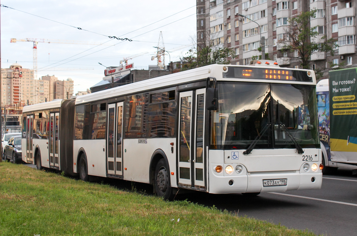 Санкт-Петербург, ЛиАЗ-6213.20 № 2216