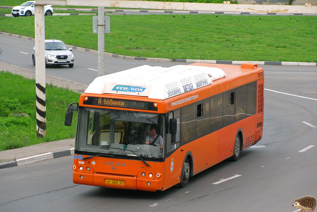Нижегородская область, ЛиАЗ-5292.67 (CNG) № 15197 Нижегородская область, ЛиАЗ-5292.67 (CNG) № 15197