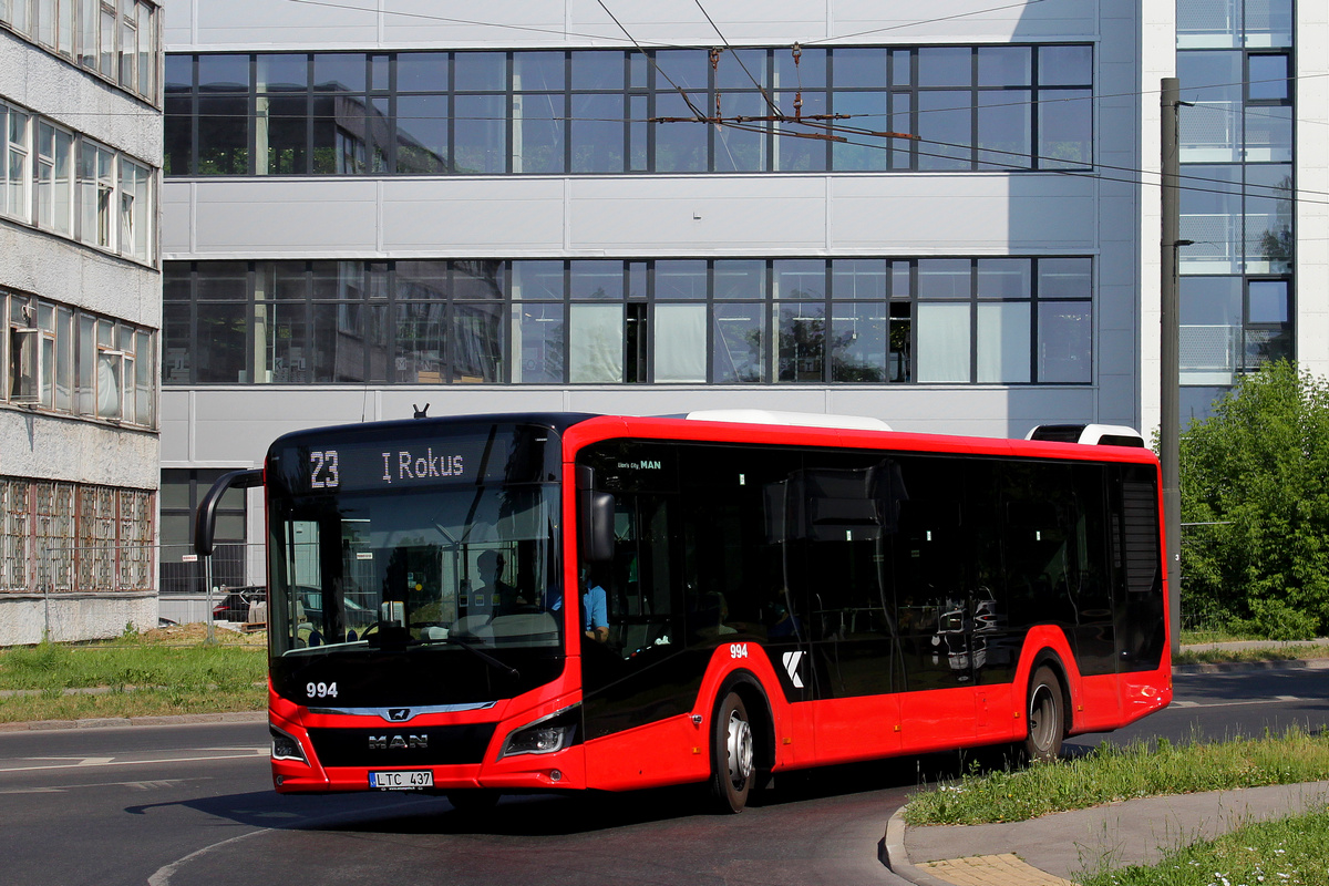 Литва, MAN 12C Lion's City 12 NL330 EfficientHybrid № 994