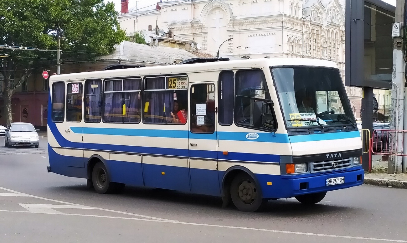 Одесская область, БАЗ-А079.23 "Мальва" № BH 6974 OH