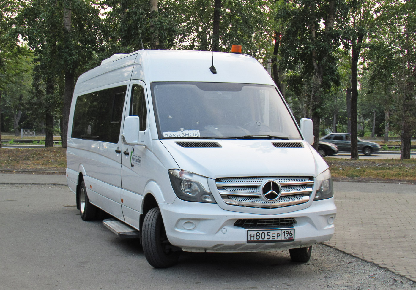 Свердловская область, Луидор-223602 (MB Sprinter) № Н 805 ЕР 196
