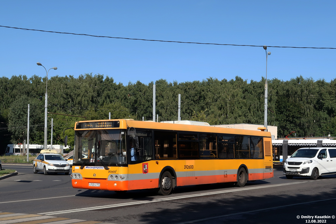Москва, ЛиАЗ-5292.22 (2-2-2) № 192600