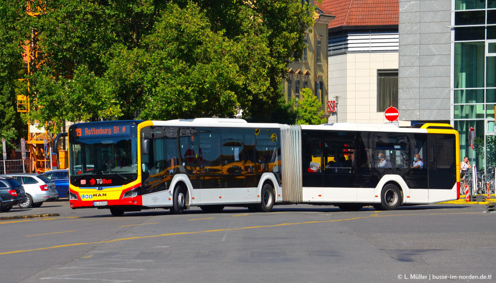 Баден-Вюртемберг, MAN 19C Lion's City 19 NG360 EfficientHybrid № 9141