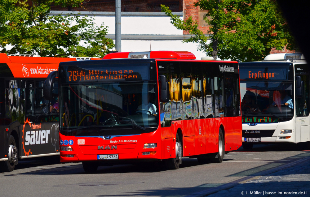 Baden-Württemberg, MAN A21 Lion's City NL323 # 9731